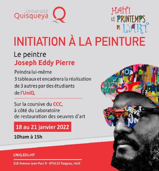 Initiation à la peinture - Haïti Le Printemps de l'Art